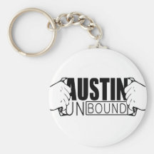 Austin Unbound logotypen Nyckelring