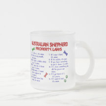 AUSTRALIAN SHEPHERDegendomlagar 2 Kaffe Muggar