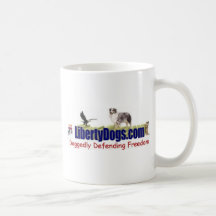 Australian shepherdsaker kaffe muggar