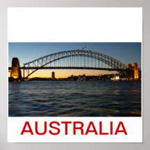 AUSTRALIEN AFFISCHER