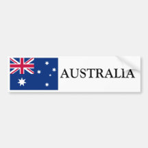 Australien flagga bildekal