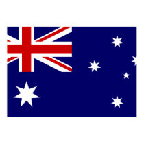 Australien flagga affischer