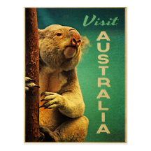 Australien Koala Vykort
