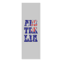 Australien textflagga