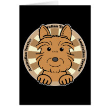 Australiensisk Terrier Hälsnings Kort