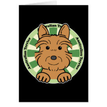 Australiensisk Terrier Hälsnings Kort