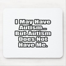 Autismkämpecitationstecken Mus Mattor