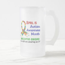 AUTISMMEDVETENHETMÅNAD APRIL KAFFE KOPP