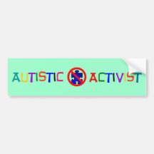 Autistic aktivist bildekaler