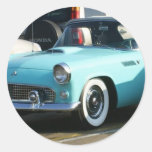 Auto Collctor för klassikerturkos bil Rund Klistermärke