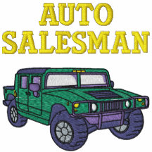 Auto representant broderad skjorta polo tröja