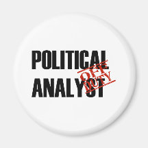 AV - arbetsuppgiftPOLITISK ANALYTIKER TÄNDER Kylskåpsnagnet
