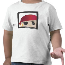 Avast! En pirat i utbildningsjunior Scallywag Tee