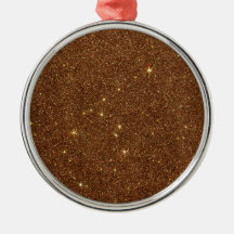 Avbilda av trendig förkopprar glitter jul dekorationer