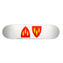 Averoy komm, norge skateboard deck