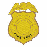 Avfyra emblem broderade jackor