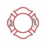 Avfyra logotypen skisserar pikétröjor