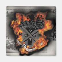 Avfyra logotypmagneten kylskåpsnagnet