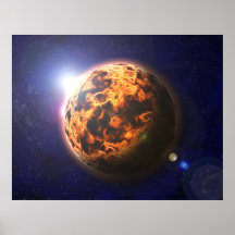 Avfyra planet posters