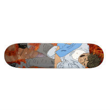 avfyra skateboarden