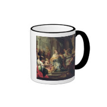 Avgudadyrkanen av Solomon, c.1735 (olja på kanfas) Kaffe Koppar
