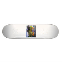 AVKÄNNING FÖR STADSGRAFITTIDANANDE SKATE BOARDS