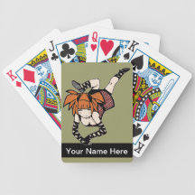 Avslappnande AnimePrincess Flicka Leka Kort Spel Kort