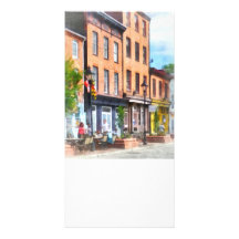 Avverkningar pekar gatan anpassingsbara fotokort