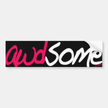 awdsome bildekal