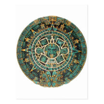 Aztec design vykort
