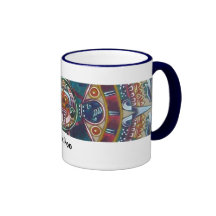 Aztec kalender, Mexikoo Kaffe Muggar