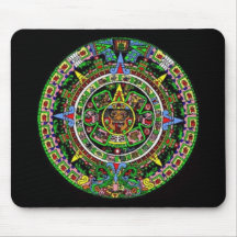 Aztec kalender musmatta