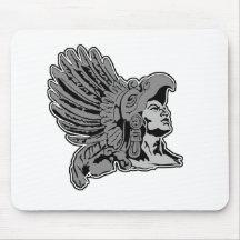 aztec krigare mus mattor