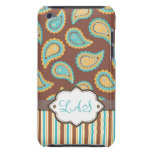 aztec paisley för turkos och för ringblomma randar Case-Mate iPod touch fodral