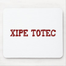 Aztekengott aztec god Xipe Totec Mousepads