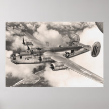 B-24 på patrull affisch