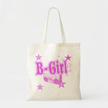 B-Flickan hänger lös Tote Bag