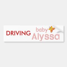 Baby Alyssa Bildekal