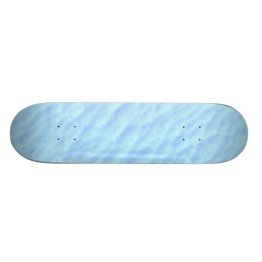 Baby blue molnstrukturer skate board deck