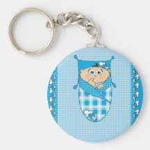 Baby_blue Nyckel Ringar
