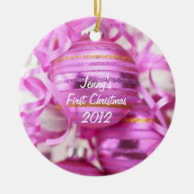 Baby första Christimas Julgranskulor