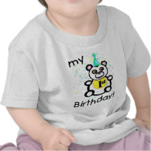 Baby första födelsedagT-tröja/Bodysuit