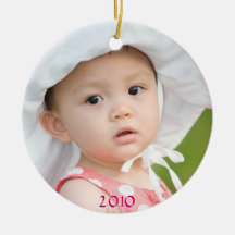 Baby första julhelgdag julgransdekoration