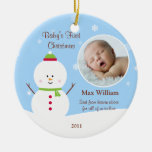 Baby första julprydnad julgranskulor