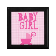 BABY Girl Keepsake Box
