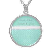 Baby shower i kricka sterling silver halssmycken