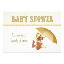 Baby showerankainbjudan