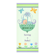 Baby showeranpassningsbarinbjudan