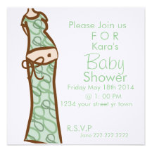 Baby showerinbjudan
