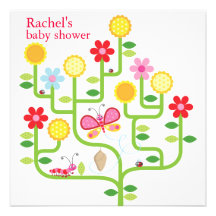 Baby showerinbjudan
